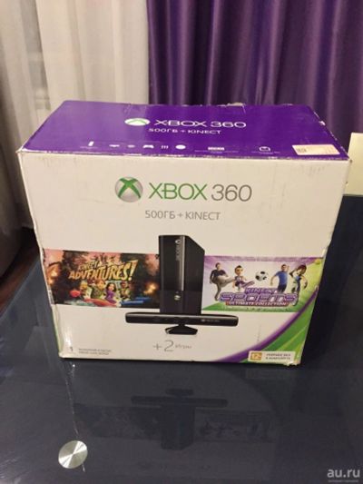 Лот: 8954166. Фото: 1. Xbox 360 500Gb + Kinect + Kinect... Игровые приставки, консоли