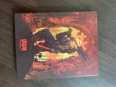 Лот: 17966578. Фото: 1. DOOM Eternal коллекционная коробка... Игры для консолей