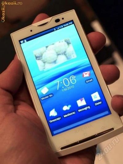 Лот: 1524219. Фото: 1. Sony Ericson XPERIA X10I WHITE. Смартфоны