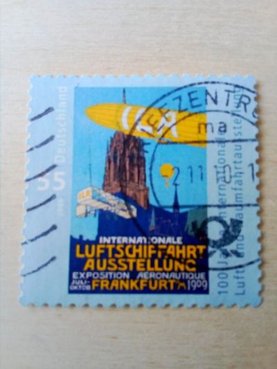 Лот: 17455316. Фото: 1. Дирижабль, самолёт.История авиации. Марки
