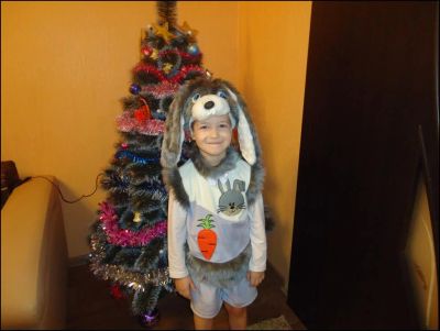 Лот: 6401147. Фото: 1. Костюм зайка. Детские карнавальные, праздничные костюмы