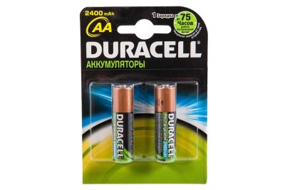 Лот: 3695169. Фото: 1. Аккумуляторы Duracell AA 2400... Батарейки, аккумуляторы, элементы питания