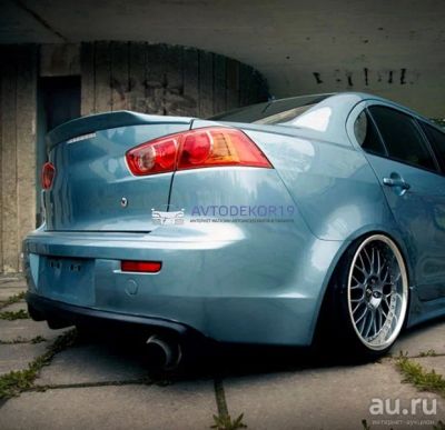 Лот: 15924295. Фото: 1. Лип спойлер DuckTail на Mitsubishi... Детали тюнинга