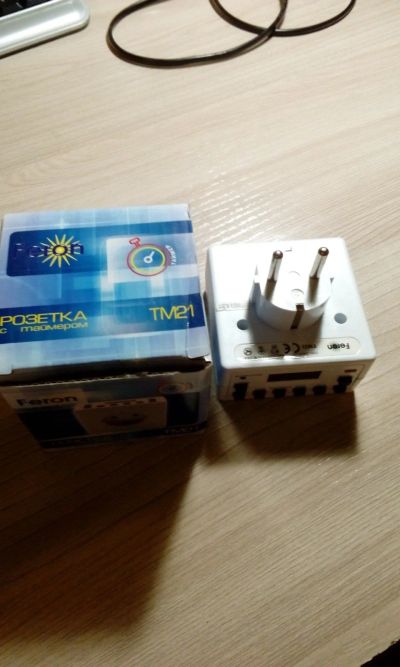 Лот: 14670643. Фото: 1. Розетка с таймером Feron TM21... Другое (электрооборудование)