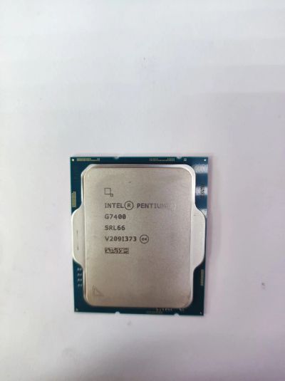 Лот: 19215797. Фото: 1. Процессор Intel Pentium Gold G7400... Процессоры