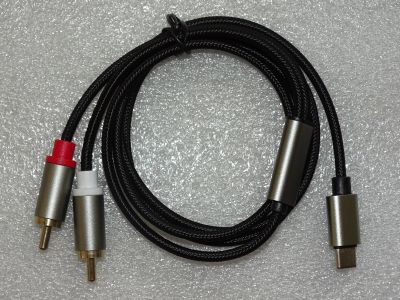 Лот: 19159517. Фото: 1. Аудио кабель-переходник USB Type-C... Шнуры, кабели, разъёмы