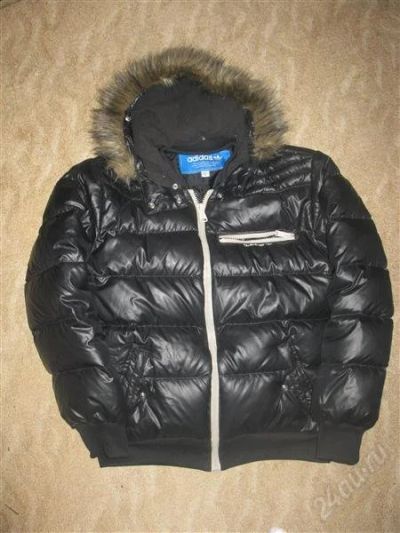 Лот: 1482043. Фото: 1. зимний пуховик адидас adidas. Верхняя одежда