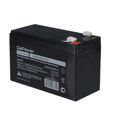 Лот: 25021214. Фото: 1. Аккумулятор для ИБП GoPower LA-1272. ИБП, аккумуляторы для ИБП