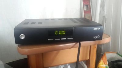 Лот: 8117566. Фото: 1. Цифровая приставка кабельная INTEK... Цифровое, спутниковое ТВ