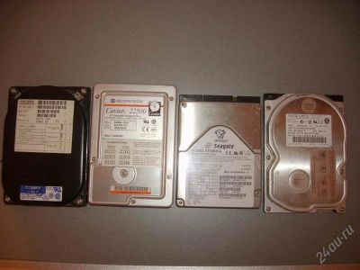 Лот: 962814. Фото: 1. 4 HDD. Жёсткие диски (HDD)