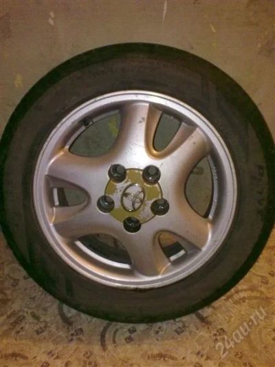 Лот: 1614696. Фото: 1. Оригинальное литье TOYOTA 15... Шины на дисках