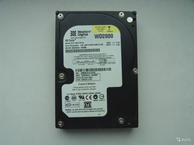 Лот: 7469974. Фото: 1. HDD 200 Gb Western Digital WD2000JD. Жёсткие диски (HDD)