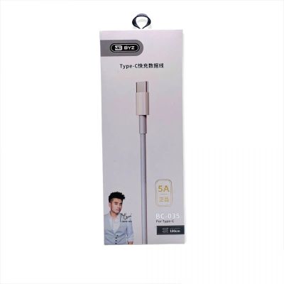 Лот: 22146538. Фото: 1. КАБЕЛЬ BYZ BС-035t USB-> Type-C... Дата-кабели, переходники