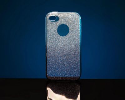 Лот: 19915863. Фото: 1. Кейс Блестки для iPhone 4/4S... Чехлы, бамперы