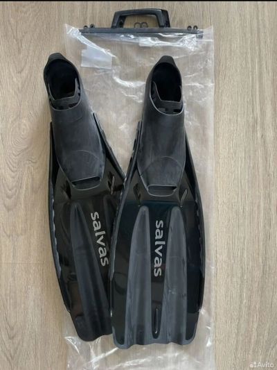 Лот: 25551748. Фото: 1. Ласты Salvas "Advance NEW", черный. Другое (спортивная одежда)