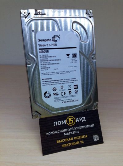 Лот: 11842345. Фото: 1. Жесткий диск HDD SATA3 4Tb Seagate... Жёсткие диски (HDD)