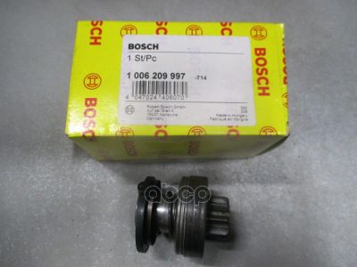 Лот: 14082120. Фото: 1. Бендикс стартера Bosch арт. 1006209997. Другое (автозапчасти)