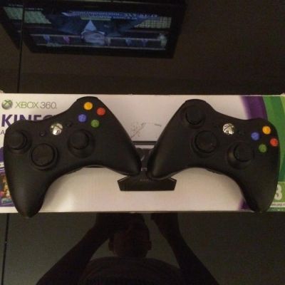 Лот: 5029217. Фото: 1. X-box 360 Slim + Kinnect + СчастьеУдача... Игровые приставки, консоли