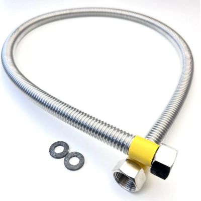 Лот: 24076835. Фото: 1. Подводка для газа 1/2''х0.5 м... Фитинги, подводка