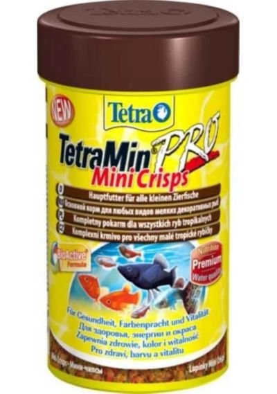 Лот: 5336803. Фото: 1. Корм Tetra Min Pro Mini Grisps... Корма