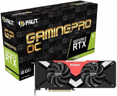 Лот: 12131152. Фото: 1. Видеокарта Palit PCI-E PA-RTX2080... Видеокарты