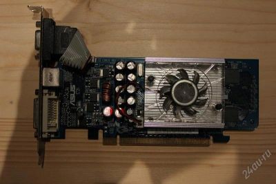 Лот: 2587321. Фото: 1. Видеокарта ASUS GeForce 8400GS... Видеокарты
