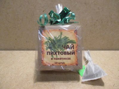 Лот: 17017587. Фото: 1. Пихтовый чай,. Чай, кофе, какао