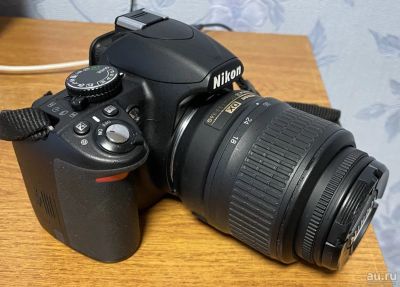 Лот: 18474154. Фото: 1. Фотоаппарат nikon d3100 + Сумка... Цифровые зеркальные