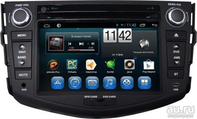 Лот: 13113619. Фото: 1. DVD Android 5.1.1 2Din для Toyota... Мониторы, DVD