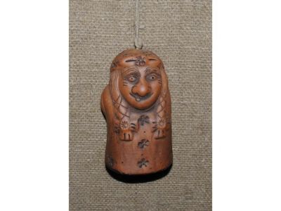 Лот: 4426452. Фото: 1. Колокольчик Баба Яга. Фигурки, статуэтки