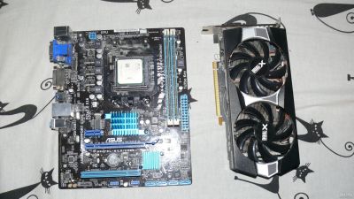 Лот: 13373172. Фото: 1. Материнская плата Asus M5A78L-M... Компьютеры в сборе