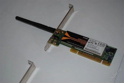 Лот: 830289. Фото: 1. Беспроводная сетевая карта PCI... Сетевые карты