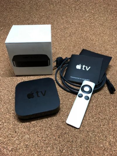 Лот: 12589552. Фото: 1. Apple TV MD199RU/A (3gen). Медиаплееры