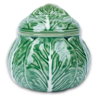 Лот: 24942269. Фото: 1. Саxарница Bordallo Pinheiro Cabbage... Предметы сервировки