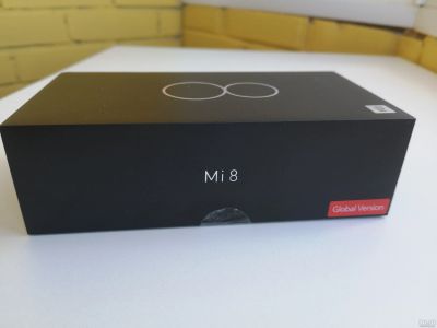 Лот: 14456908. Фото: 1. Xiaomi Mi 8 6/128Gb Черный, новый... Смартфоны
