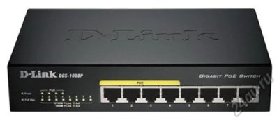 Лот: 8611807. Фото: 1. Коммутатор D-Link Gigabit PoE... Коммутаторы