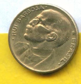 Лот: 9387369. Фото: 1. Бразилия 20 сентаво 1949 Барбоза... Америка