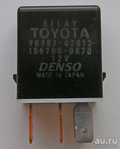 Лот: 18155594. Фото: 1. Автомобильное реле 90987-02012... Электрооборудование