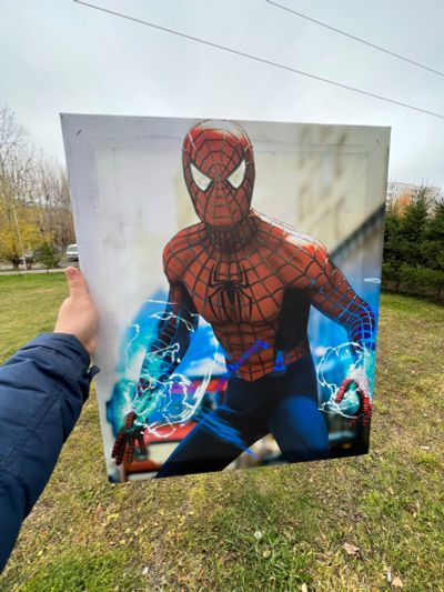 Лот: 19572252. Фото: 1. Картина Marvel человек паук. Картины, рисунки