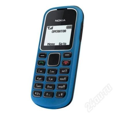 Лот: 644714. Фото: 1. nokia 1280 blue б/у пару дней... Кнопочные мобильные телефоны