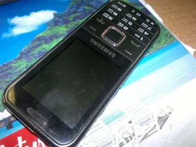 Лот: 2090231. Фото: 1. SAMSUNG C3530/состояние/под карбоном... Кнопочные мобильные телефоны
