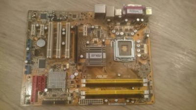 Лот: 11224132. Фото: 1. Материнская плата asus p5b полностью... Материнские платы