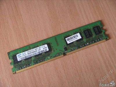 Лот: 1422715. Фото: 1. память samsung 1gb 2rx8 pc2-6400u-666-12-e3. Оперативная память