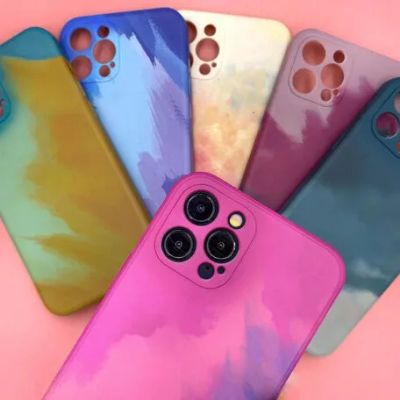 Лот: 20886947. Фото: 1. Чехол iPhone 12 Mini Акварель... Чехлы, бамперы