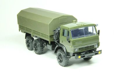 Лот: 11419261. Фото: 1. КамАЗ 4310 тент (хаки). Элекон. Автомоделизм