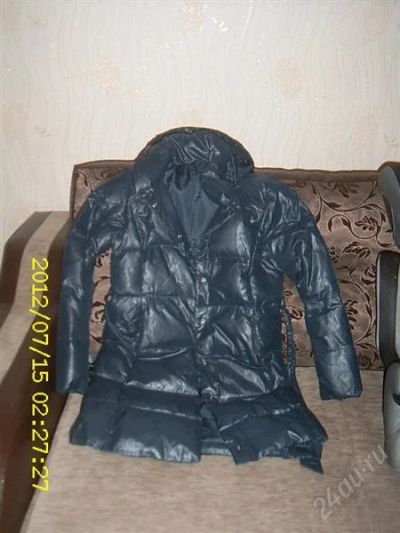 Лот: 2180068. Фото: 1. пуховик пальто бренд. Верхняя одежда
