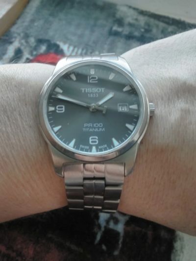 Лот: 18355763. Фото: 1. Часы Tissot pr 100titanium повторно... Другие наручные часы