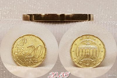 Лот: 13473372. Фото: 1. монета 20 евро цент. 2002г. Германия... Европа