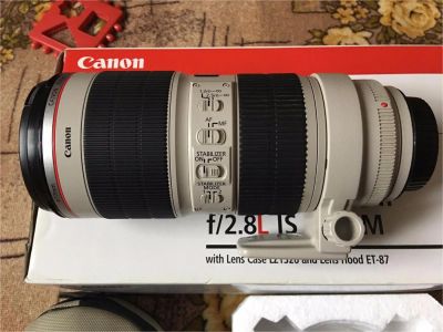 Лот: 10469438. Фото: 1. Canon EF 70-200 2.8L IS II (Вторая... Объективы