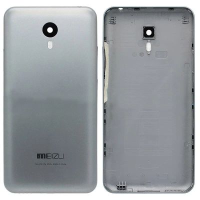 Лот: 13609056. Фото: 1. Задняя крышка Meizu M2 Note Серый. Корпуса, клавиатуры, кнопки